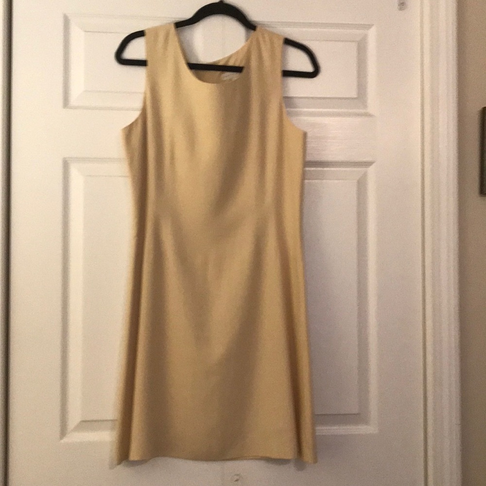 Silk above the knee dress